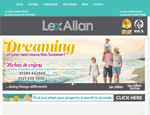 Tablet Screenshot of lexallan.co.uk